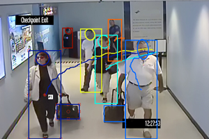 The ALERT research team develops new technologies and approaches that have been tested at airports in Boston and Cleveland. For example, video systems that detect anomalous behavior have been used in live demonstrations with real passengers.