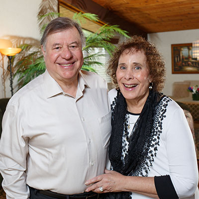 Frank Tempesta, E’62, ME’64, and wife Marilyn Tempesta