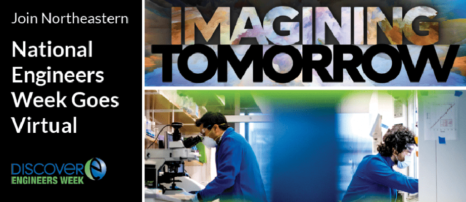 engineers week graphic saying Imagining Tomorrow
