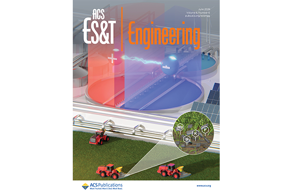 Image for ChE Research Featured on Cover of ACS ES&T Engineering