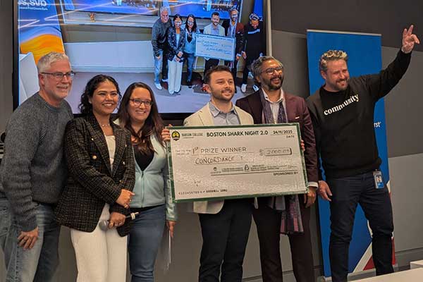 Chemical Engineering PhD Student Wins First at Shark Night 2.0