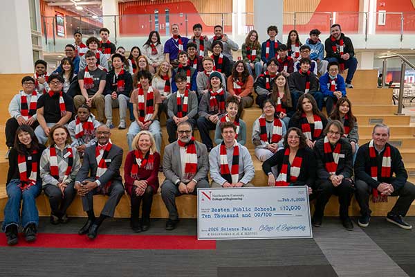 Image for COE Donates $10,000 to BPS Science Fair in Honor of National Engineers Week