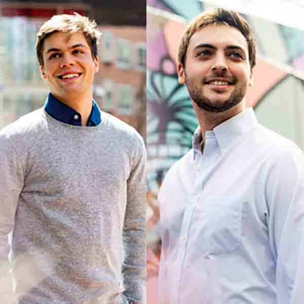 Cameron Young and Spencer Lake Jacobs-Skolik