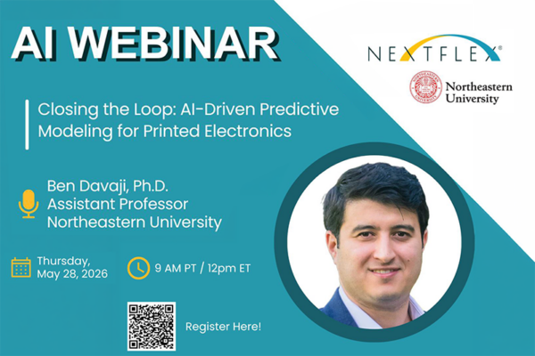 Image for Closing the Loop: AI-Driven Predictive Modeling for Printed Electronics